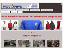 Tablet Screenshot of prographyx.com